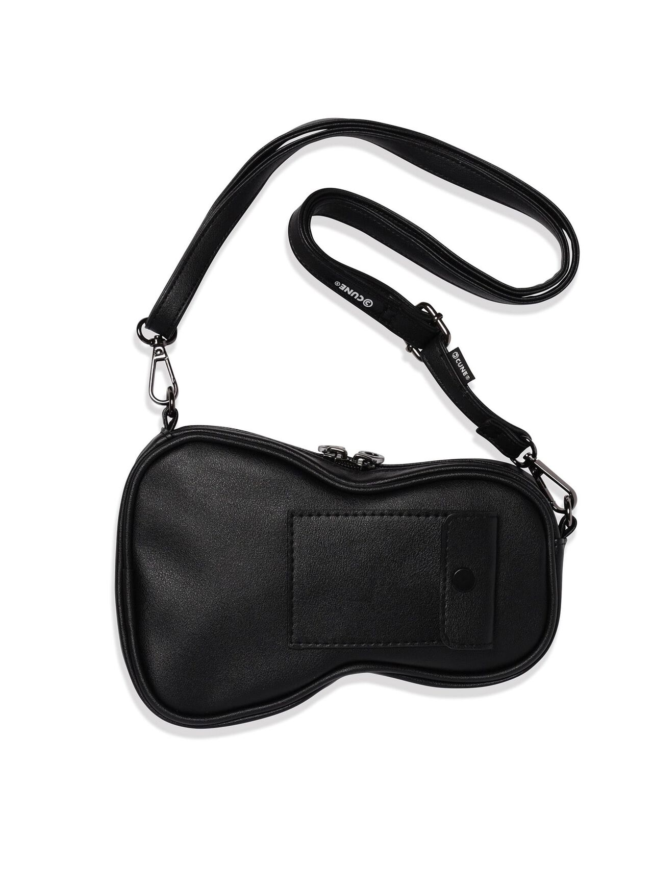 Synthetic leather rabbit shoulder pouch bag,ONE, large image number 1