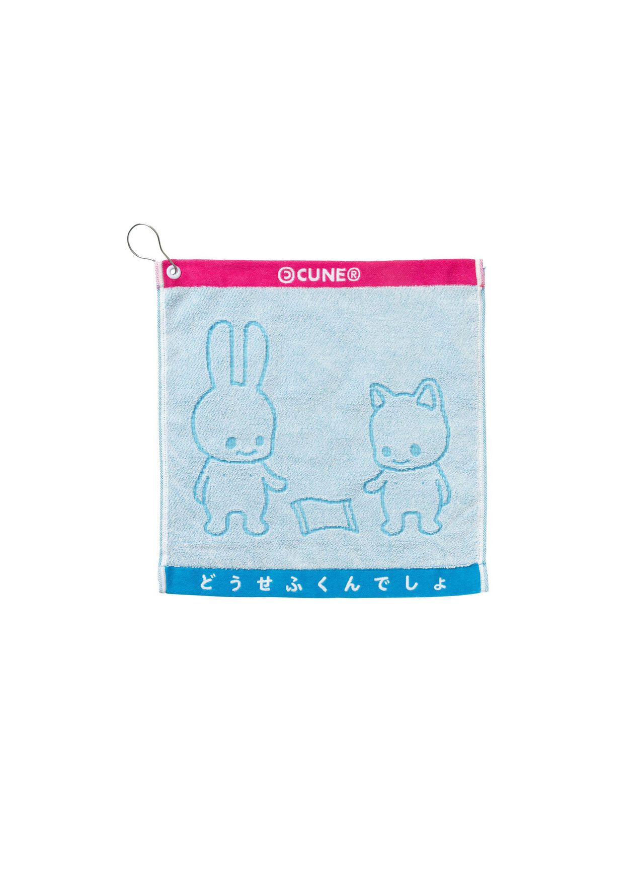 Hand Towel Bunny and Cat,ONE, large image number 0