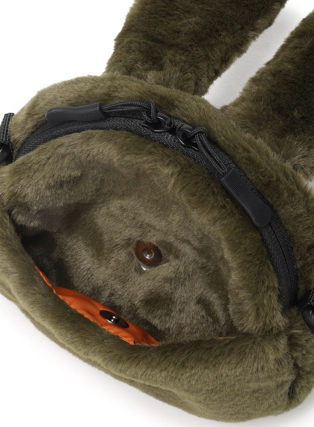 Fluffy Rabbit Shoulder Bag Small,ONE, large image number 6