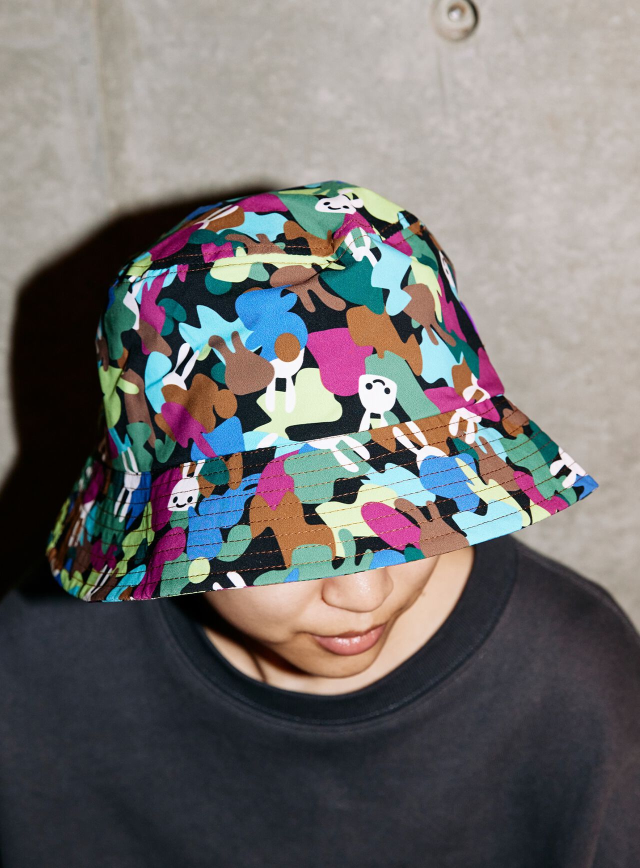 CUNE CAMO Bucket Hat,ONE, large image number 6