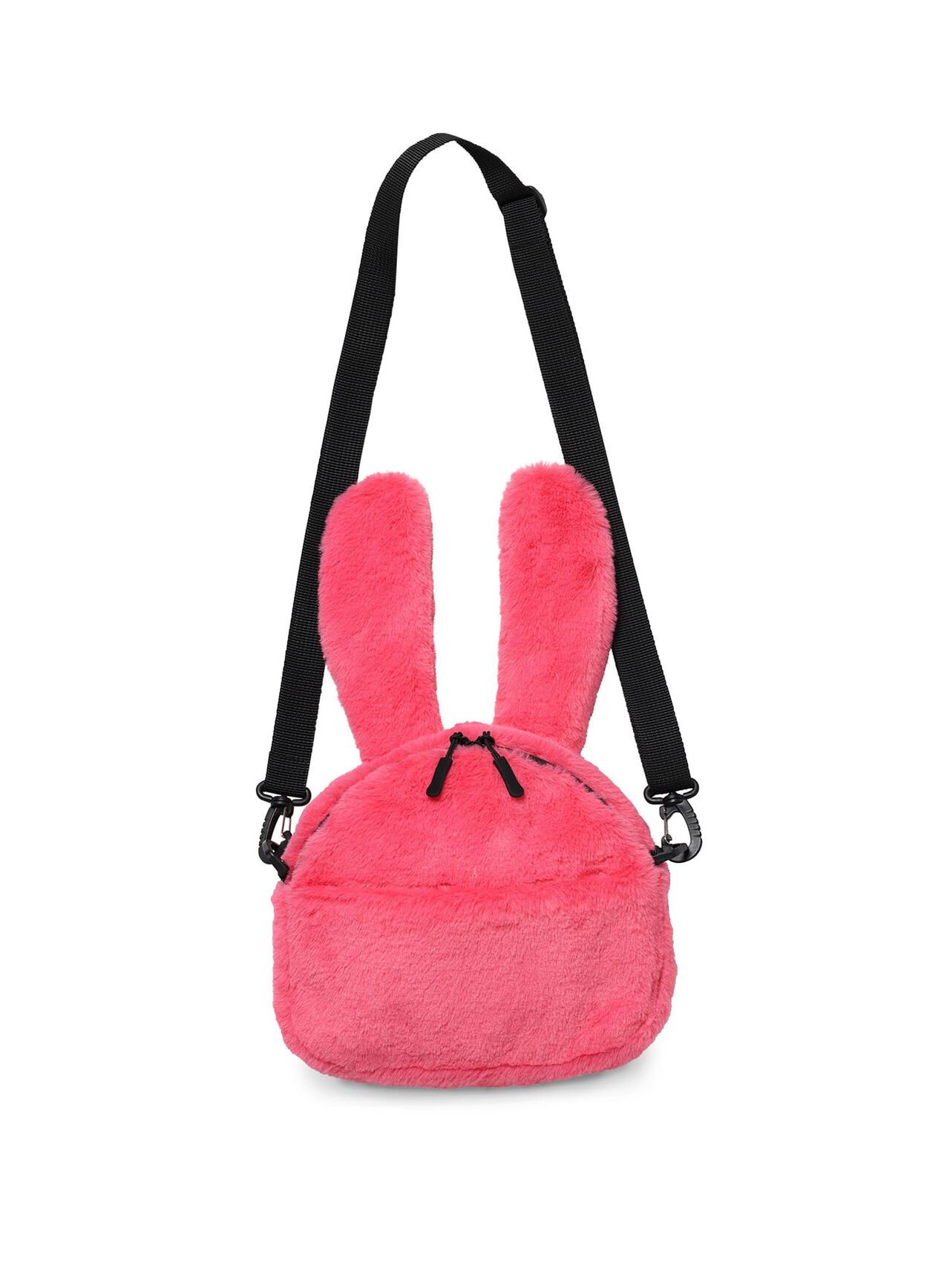 Fluffy Rabbit Shoulder Bag Large,ONE, large image number 1