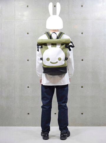 Bottom Leather Roll Backpack,ONE, small image number 7