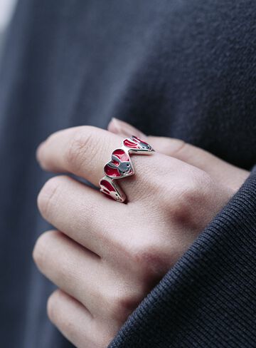 Heart Rabbit Ring,ONE, small image number 5