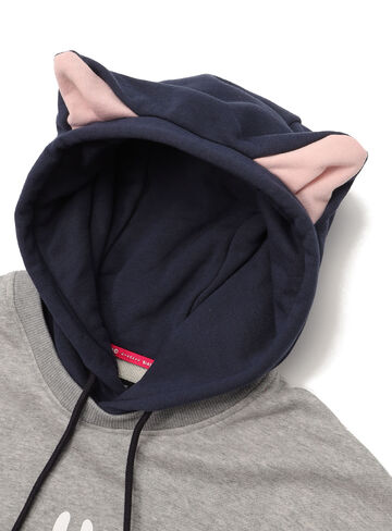 Short-sleeved hoodie with ear tails,, small image number 2