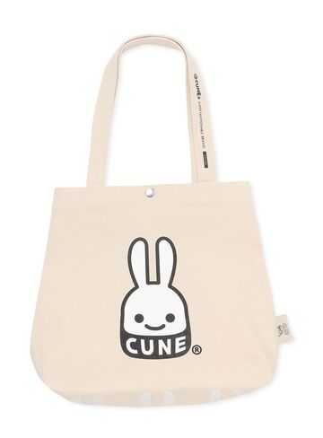 Basic Cotton Tote Bag CUNE Rabbit,ONE, small image number 2
