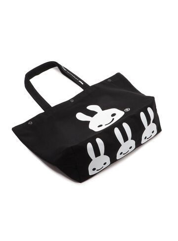 Basic Cotton Tote Bag Rabbit,ONE, small image number 4