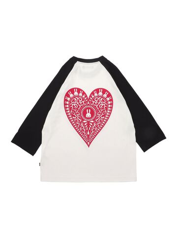 Raglan T-shirt Heart,, small image number 1