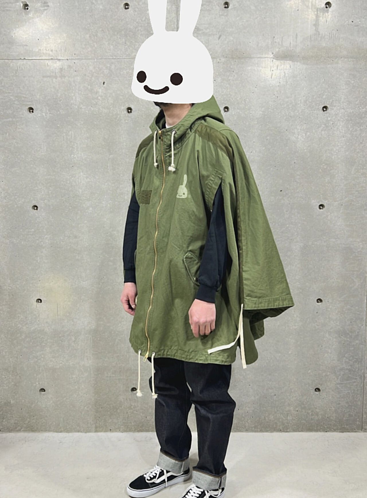 military-style poncho,, large image number 11