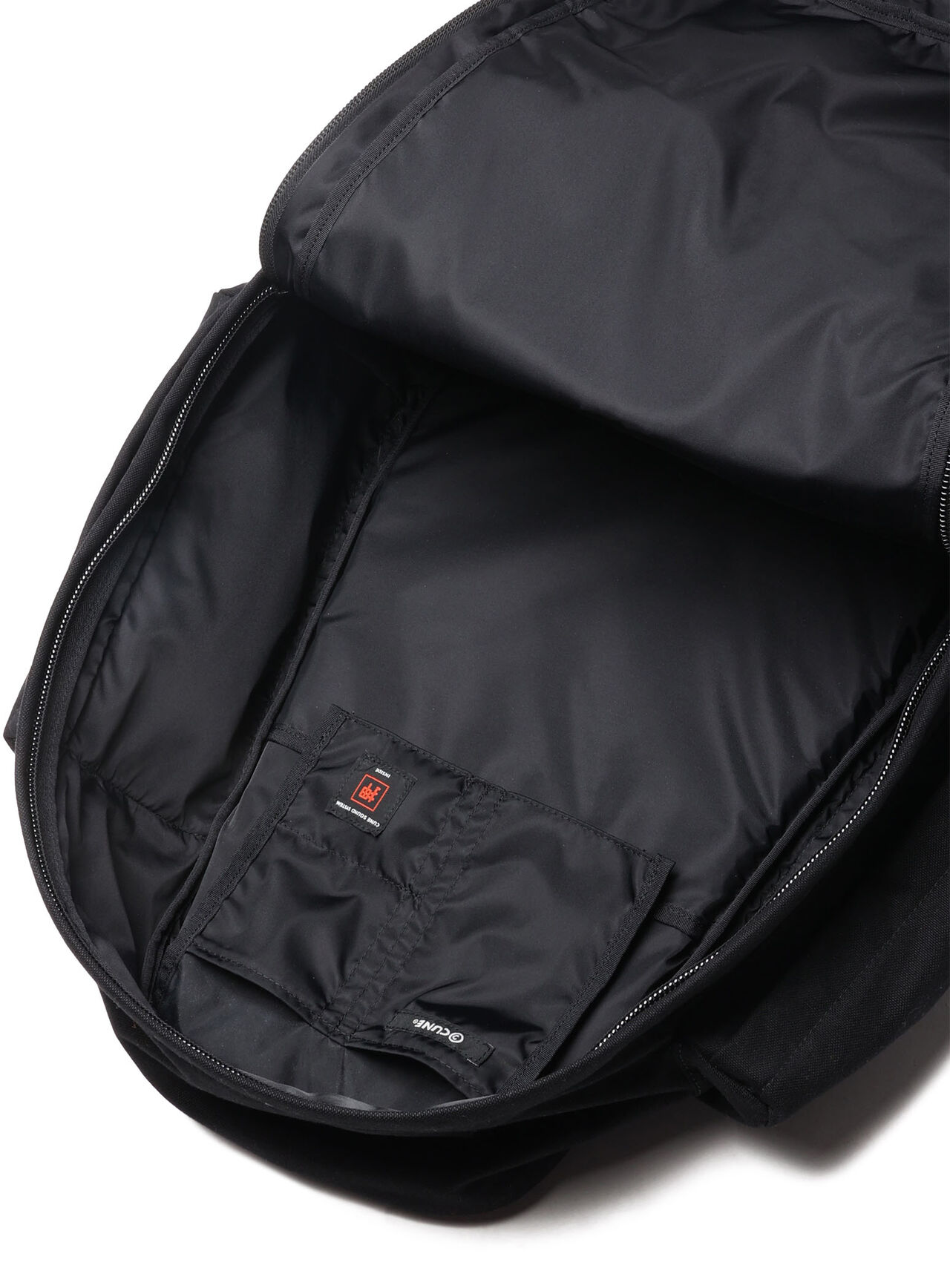 Bottom leather side box backpack,ONE, large image number 4