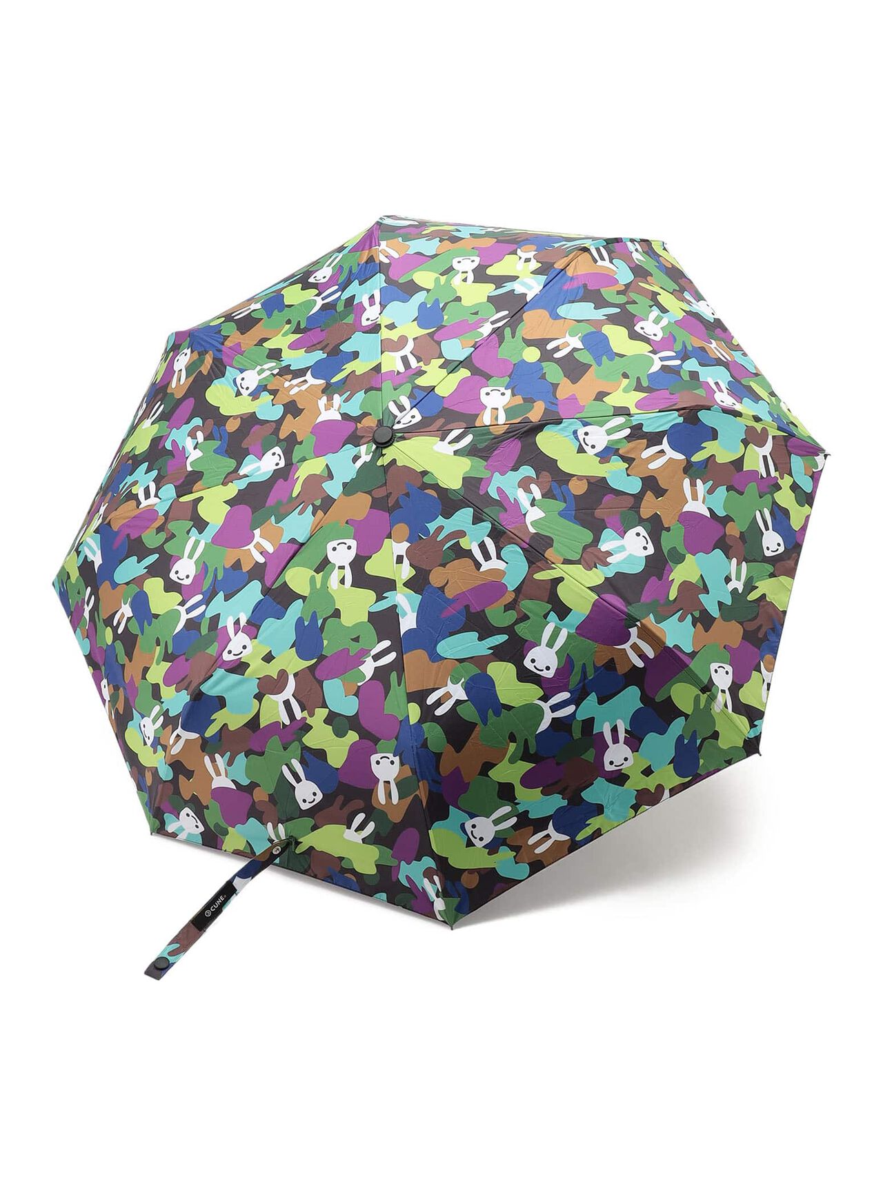 CUNE CAMO Folding umbrella for both rain and shine,ONE, large image number 0