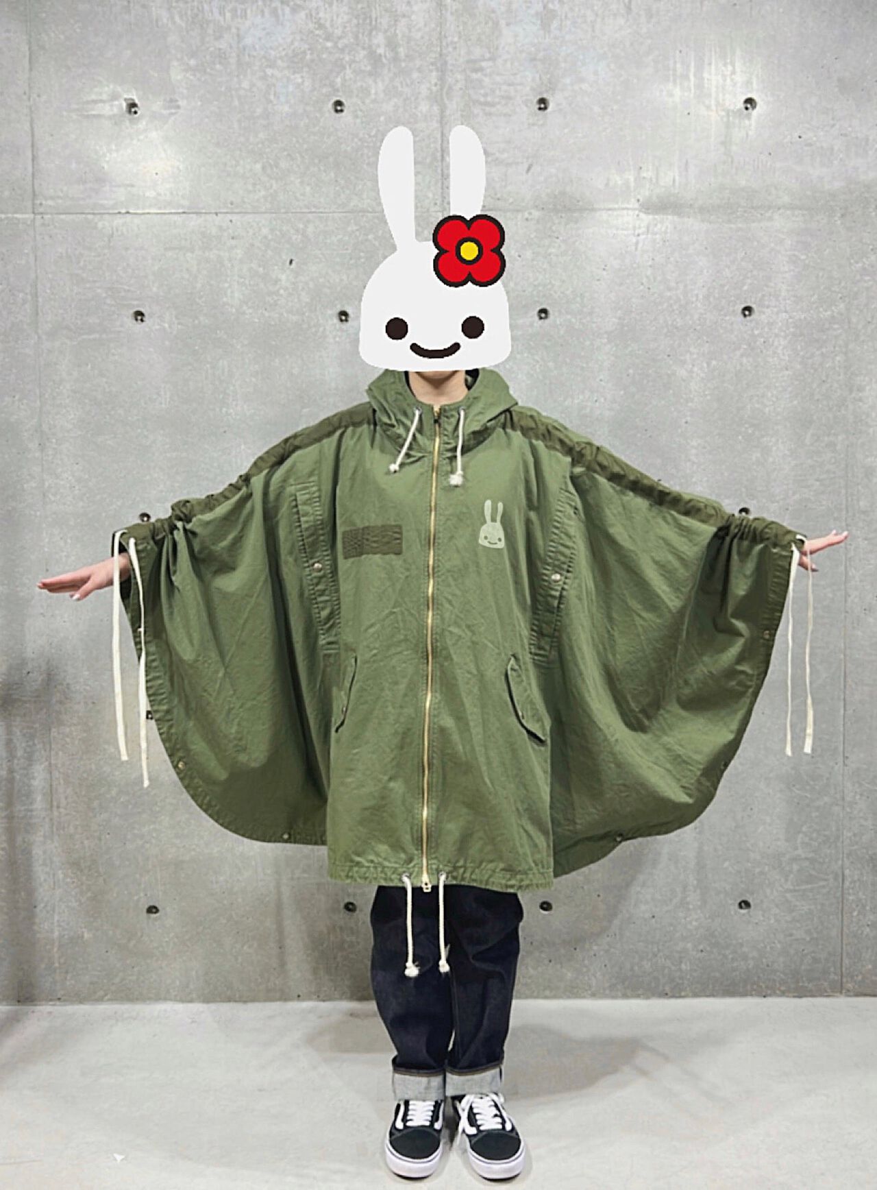 military-style poncho,, large image number 9
