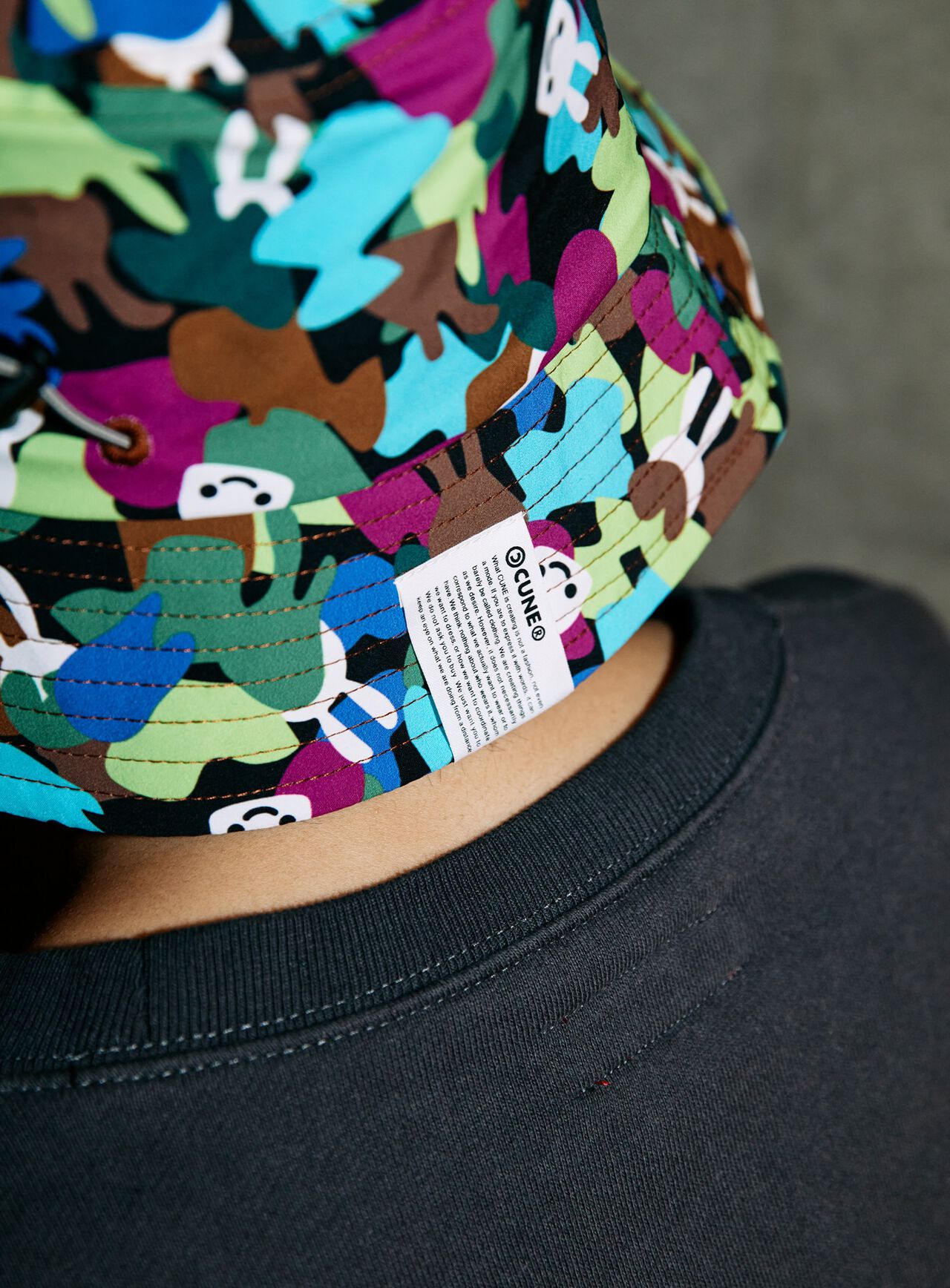 CUNE CAMO Bucket Hat,ONE, large image number 9