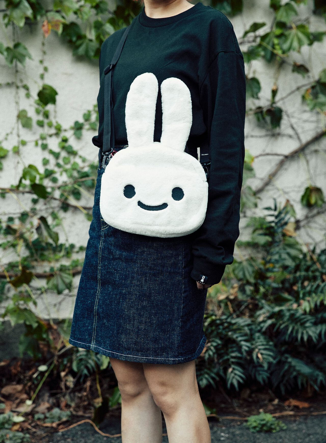 Fluffy Rabbit Shoulder Bag Large,ONE, large image number 7