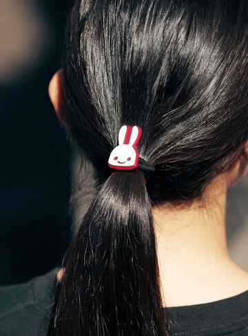 Rabbit and round hair elastics,ONE, small image number 5