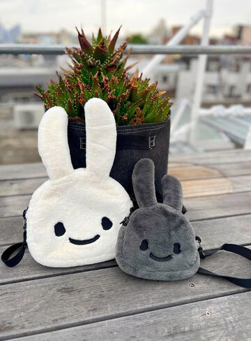 Fluffy Rabbit Shoulder Bag Small,ONE, small image number 6