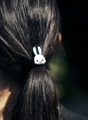 Rabbit and round hair elastics,ONE, small image number 7