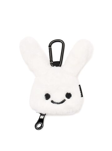 Rabbit mini pouch with open ears,ONE, small image number 0