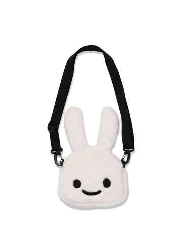Fluffy Rabbit Shoulder Bag Small,ONE, small image number 0