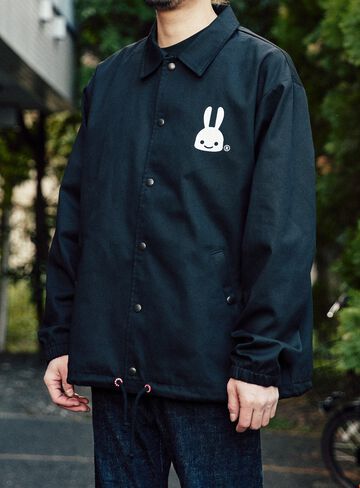Twill Coach Jacket Rabbit,, small image number 8