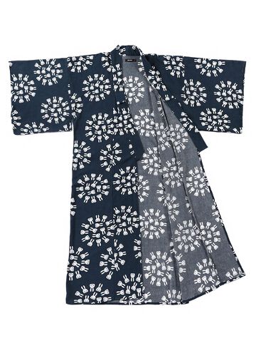 yukata (light cotton kimono worn in the summer or used as a bathrobe),, small image number 2