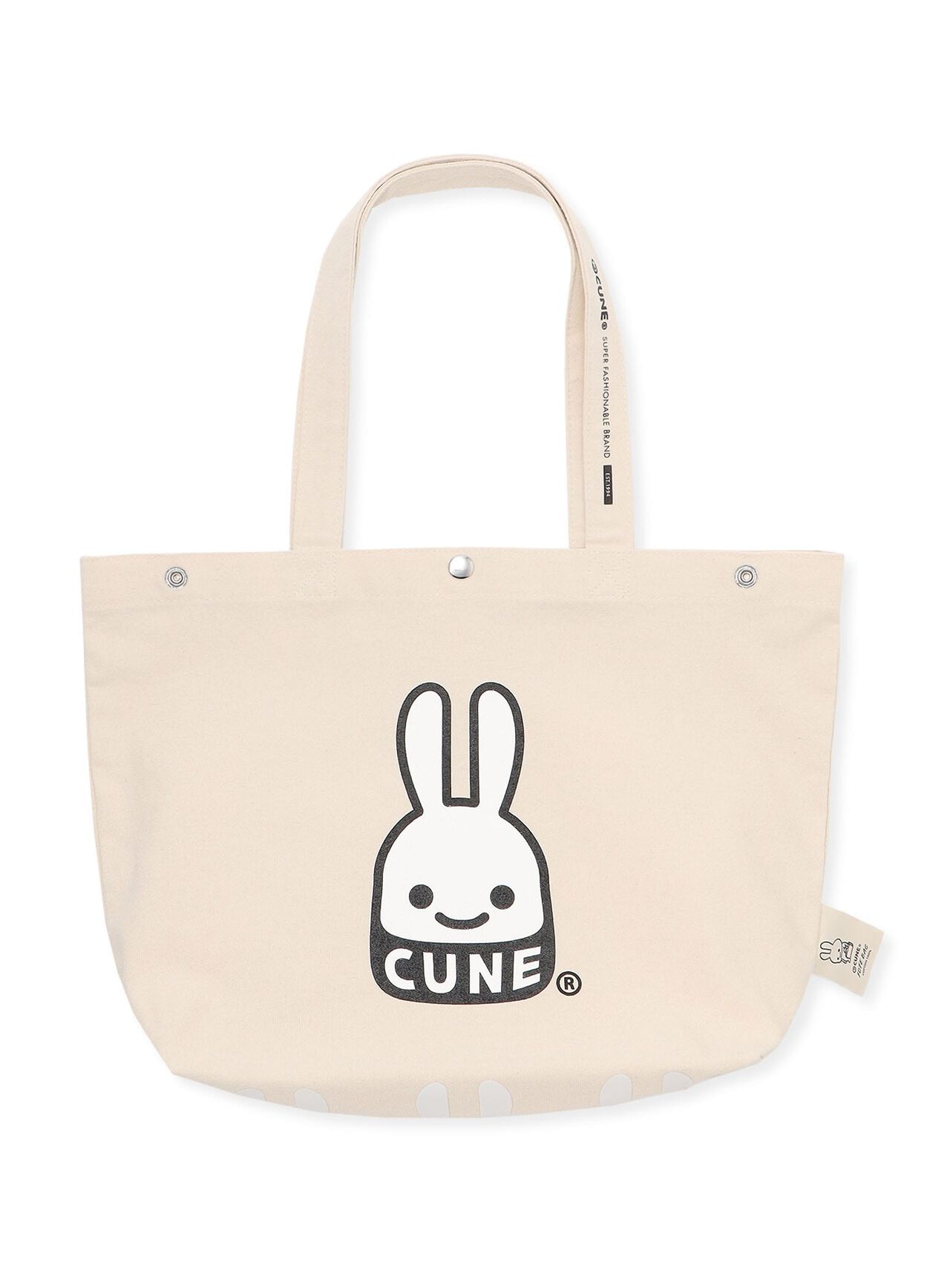 Basic Cotton Tote Bag CUNE Rabbit,ONE, large image number 0