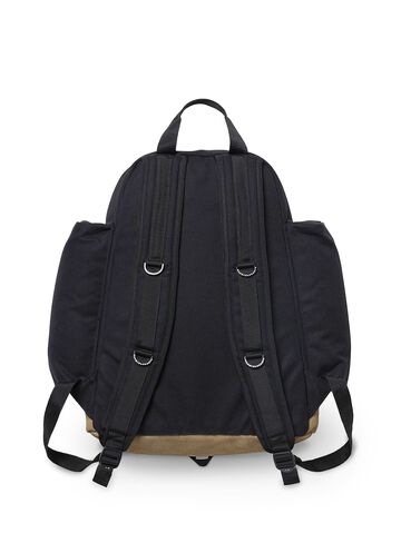 Bottom leather side box backpack,ONE, small image number 1