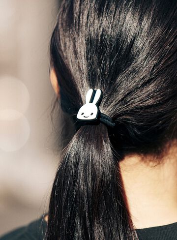 Rabbit and round hair elastics,ONE, small image number 6