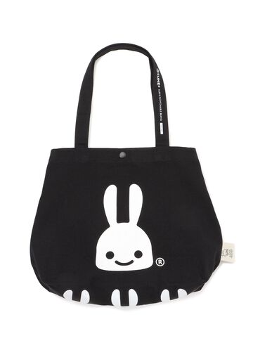 Basic Cotton Tote Bag Rabbit,ONE, small image number 2