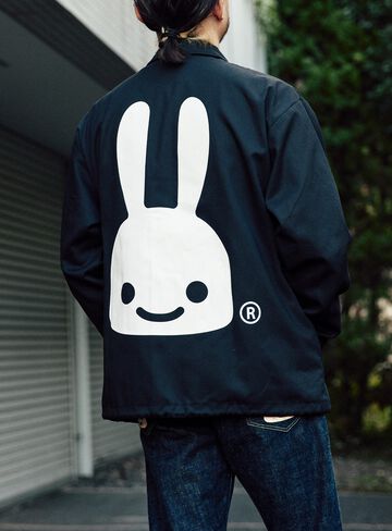 Twill Coach Jacket Rabbit,, small image number 9