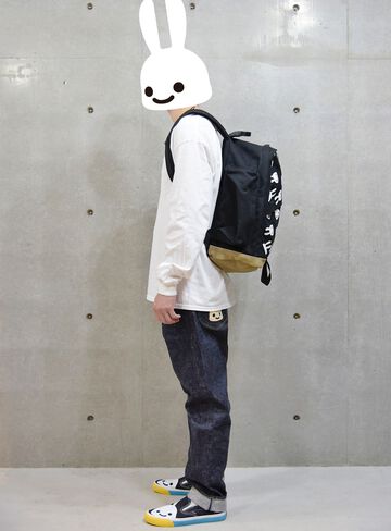 Bottom leather side box backpack,ONE, small image number 6