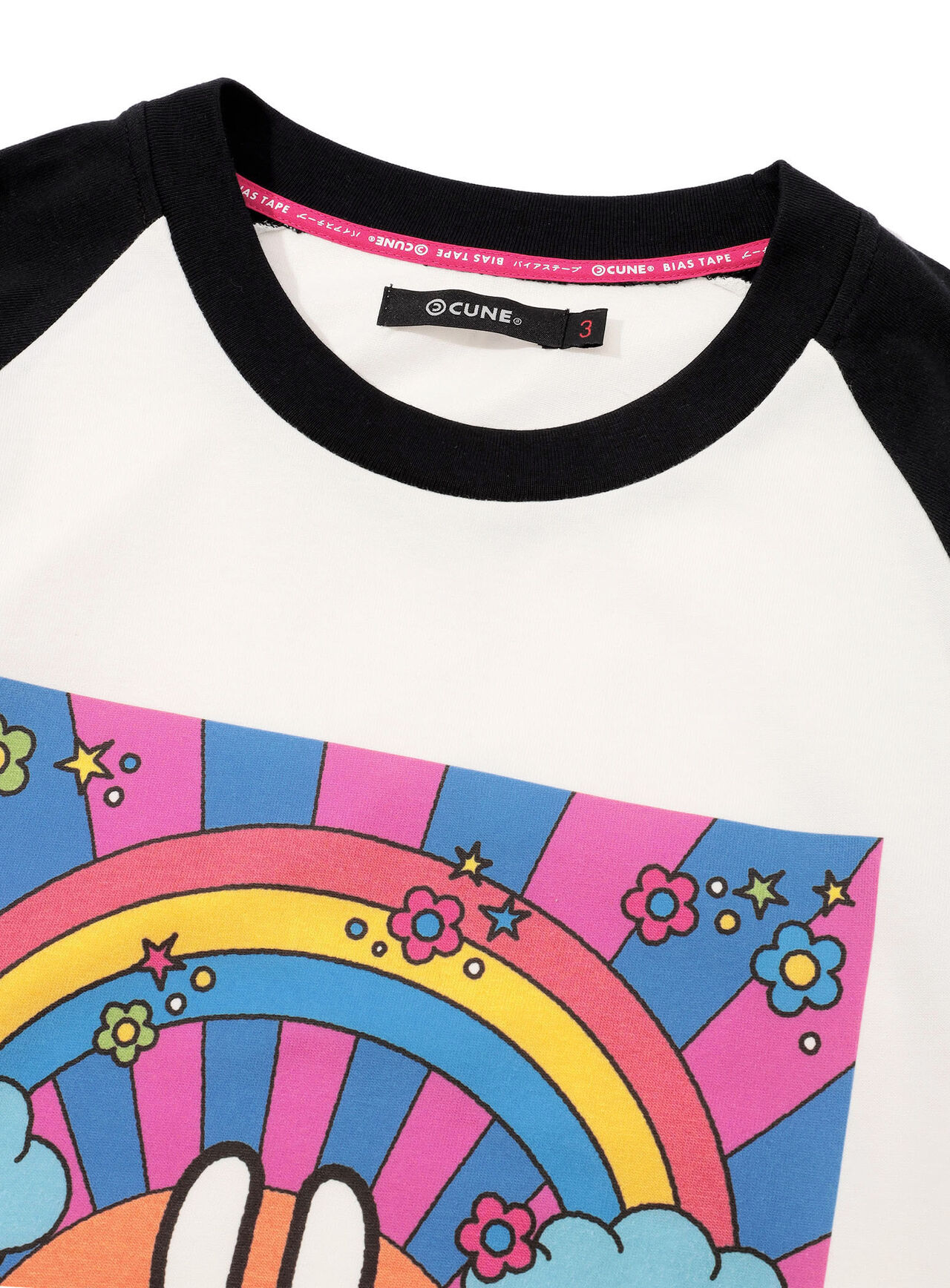 Raglan T-shirt Rainbow,, large image number 2