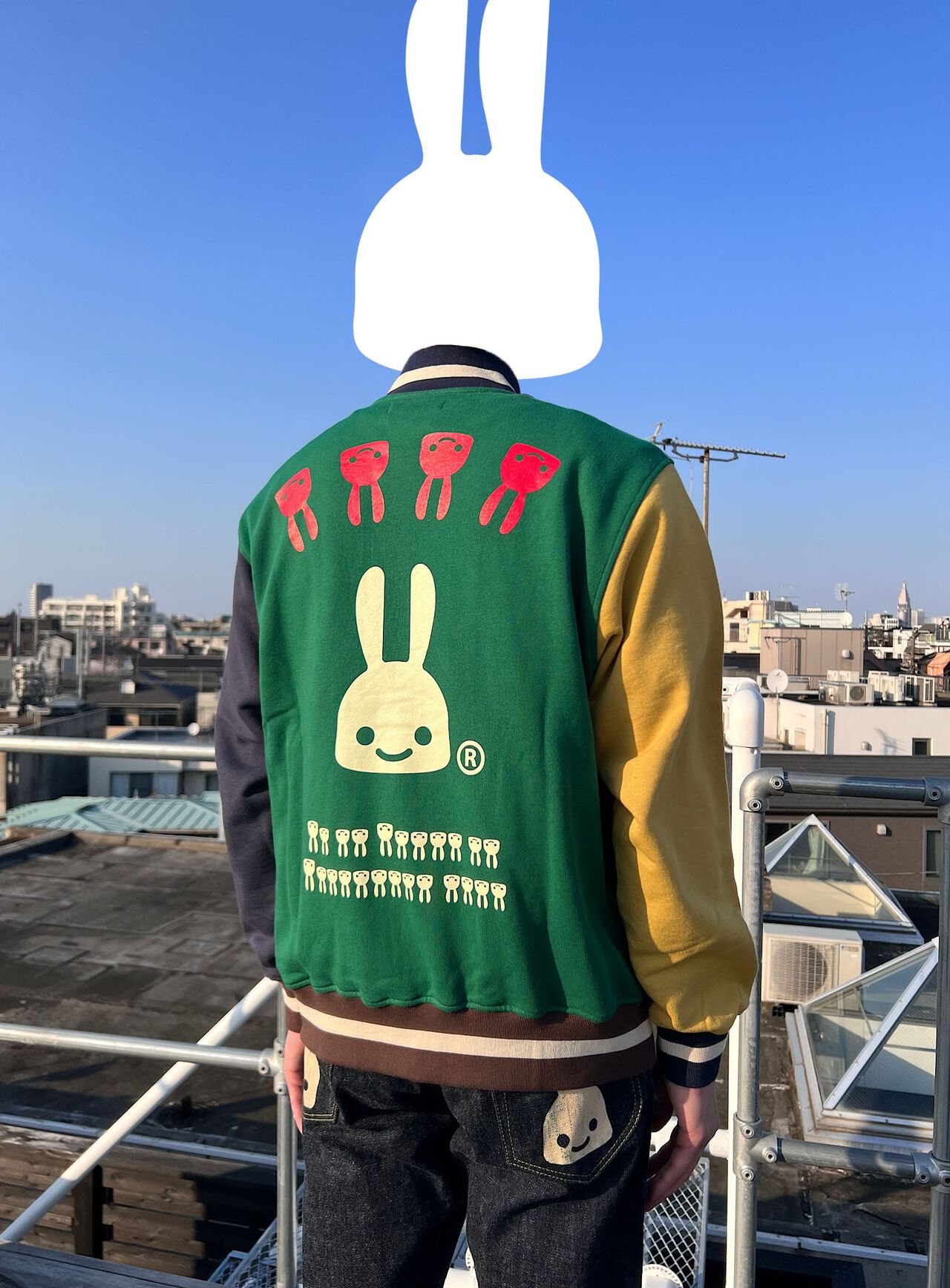 OS 10th Anniv. multi-colored sweat stadium jacket,, large image number 7