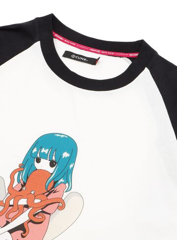 Raglan T-shirt Octopus,, small image number 2