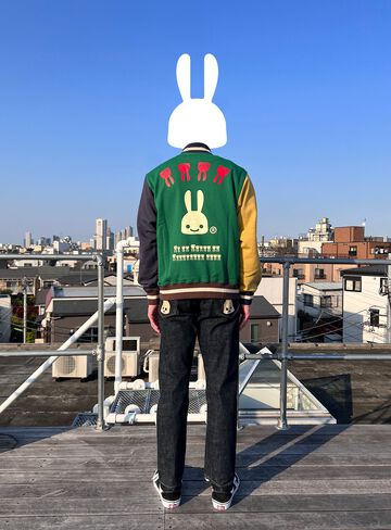 OS 10th Anniv. multi-colored sweat stadium jacket,, small image number 6