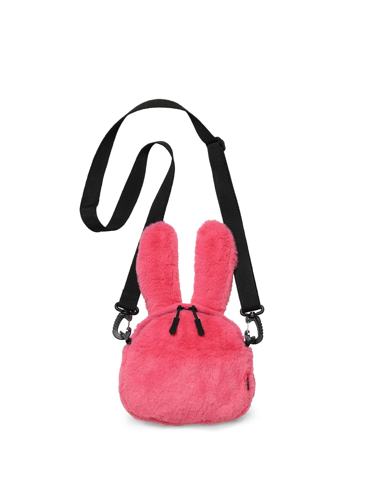 Fluffy Rabbit Shoulder Bag Small,ONE, large image number 1