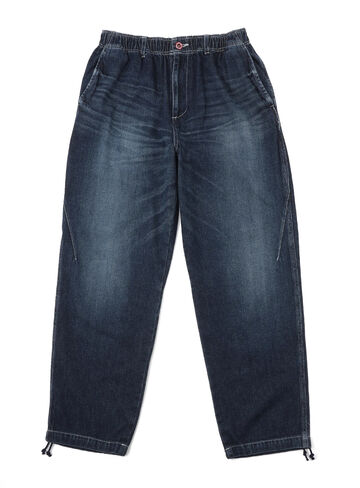 Elastic denim pants,, small image number 1