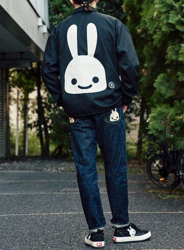 Twill Coach Jacket Rabbit,, small image number 7