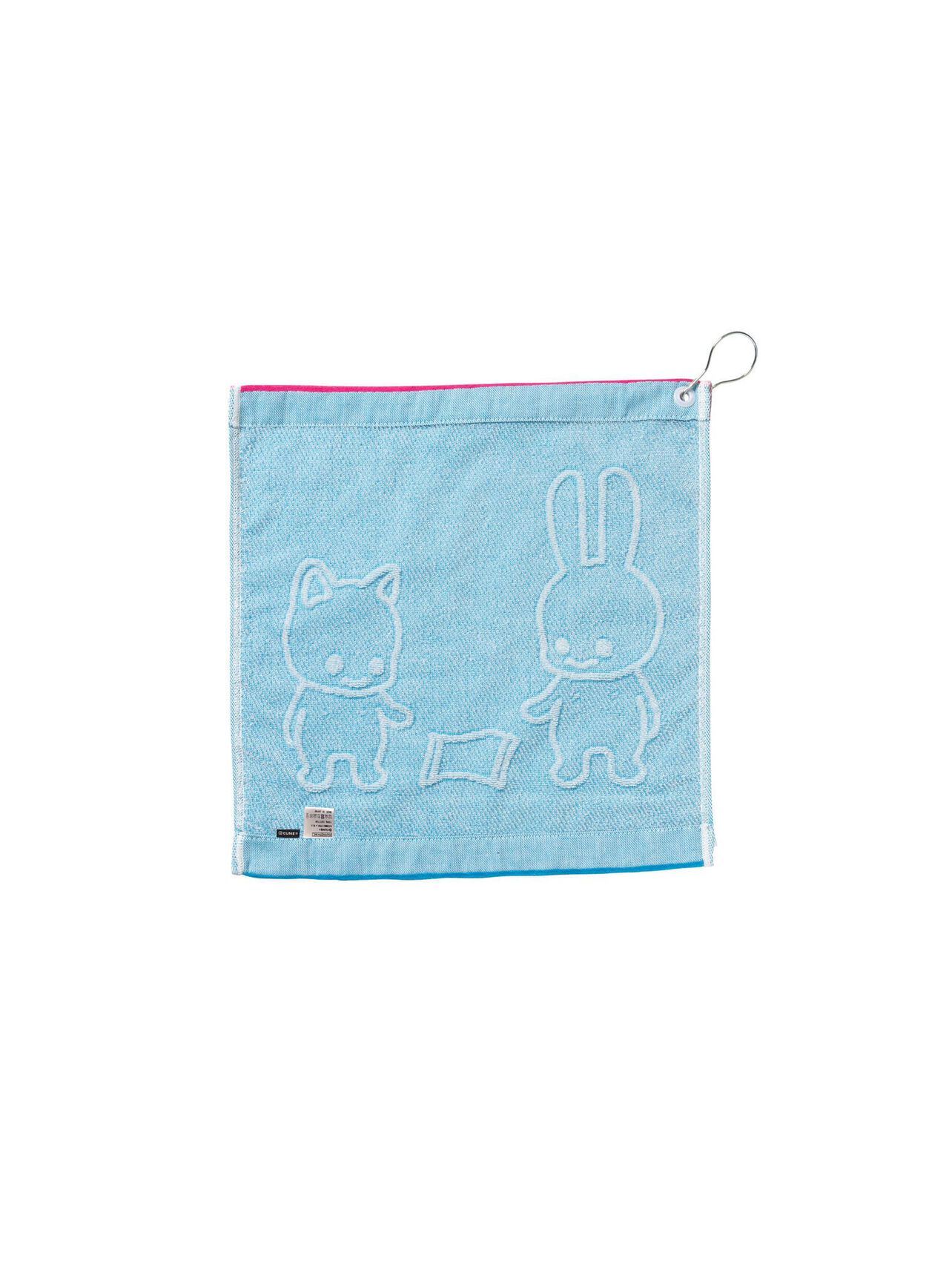 Hand Towel Bunny and Cat,ONE, large image number 1