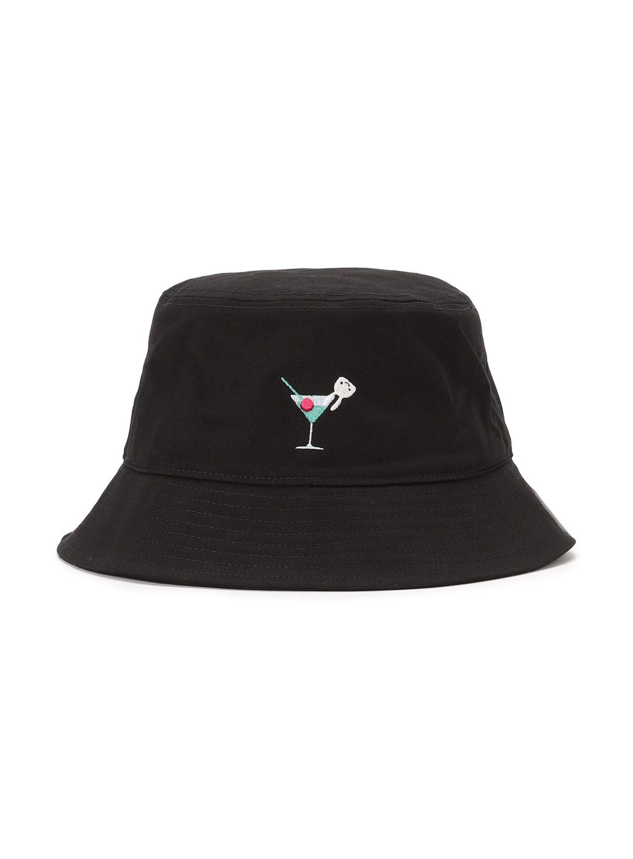 Embroidered Bucket Hat Cocktail,ONE, large image number 0