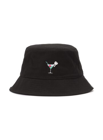 Embroidered Bucket Hat Cocktail,ONE, small image number 0