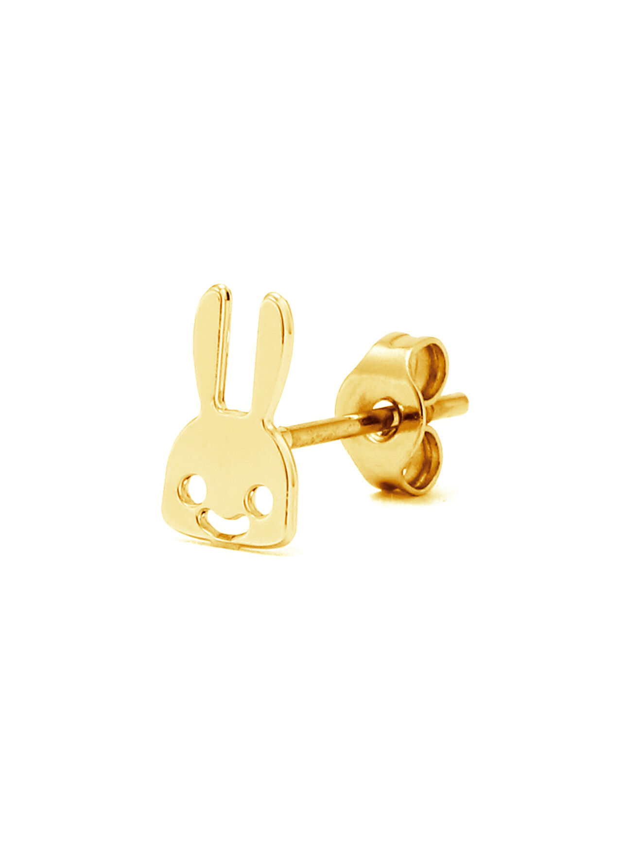 Petite rabbit earrings 1P,ONE, large image number 0