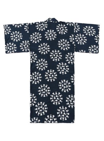 yukata (light cotton kimono worn in the summer or used as a bathrobe),, small image number 1