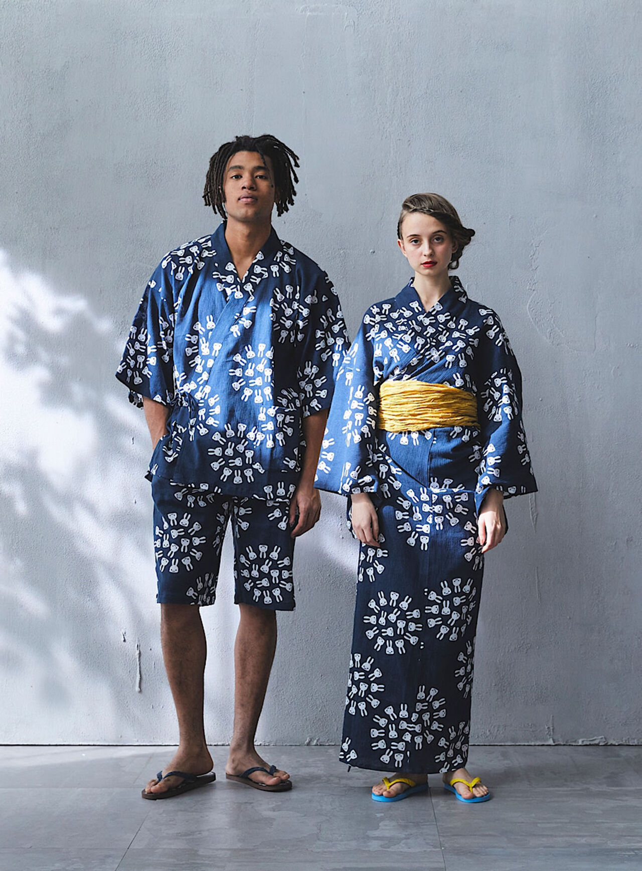 yukata (light cotton kimono worn in the summer or used as a bathrobe),, large image number 12