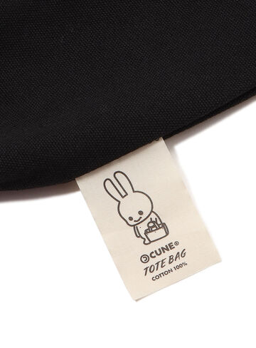 Basic Cotton Tote Bag Rabbit,ONE, small image number 6