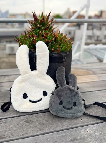 Fluffy Rabbit Shoulder Bag Large,ONE, small image number 6